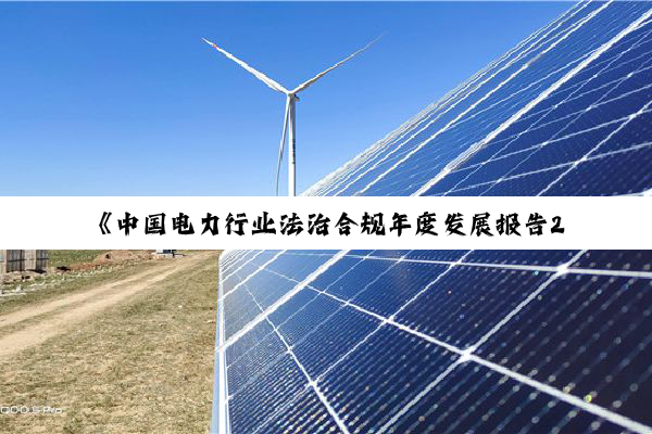 《中国电力行业法治合规年度发展报告2025》发布
