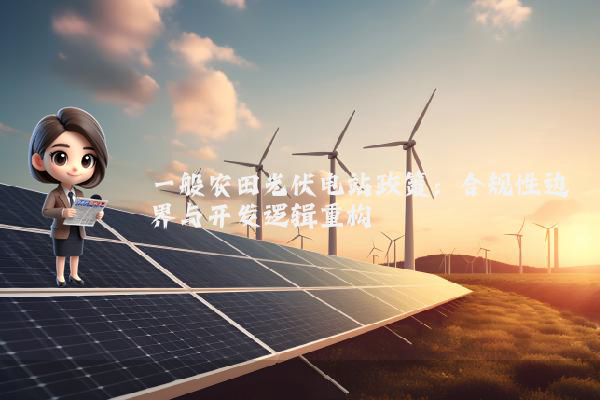 一般农田光伏电站政策：合规性边界与开发逻辑重构