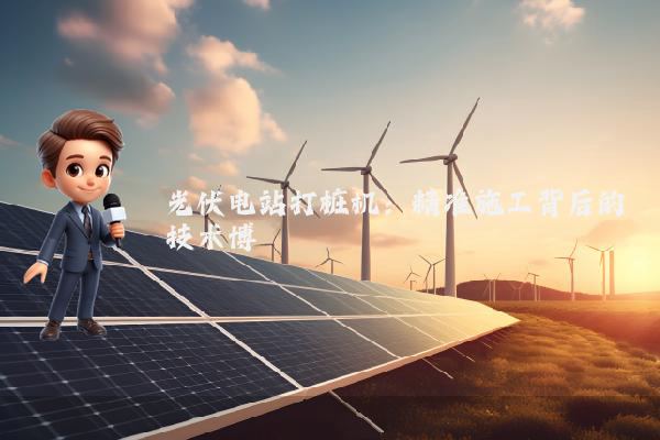 光伏电站打桩机:精准施工背后的技术博弈